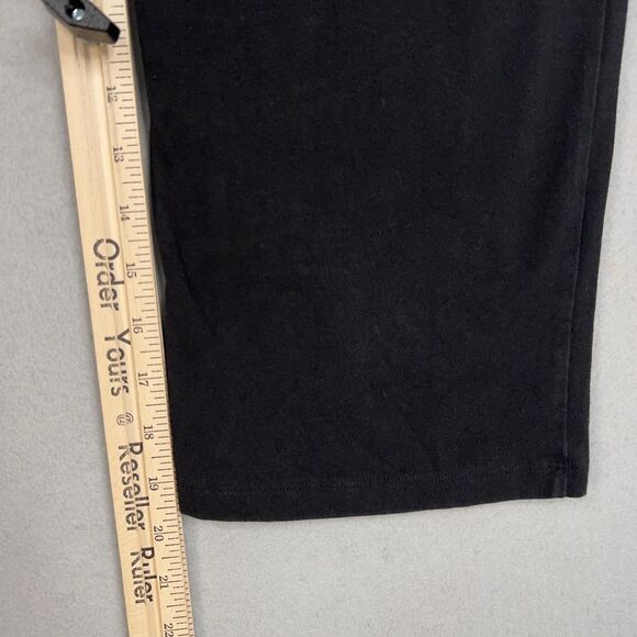 Victorias Secret PINK Pants Women Large Fold Over Yoga Capri Rhinestone 90s Y2K - Picture 13 of 16